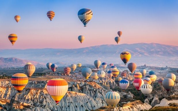 Romantic Hot Air Baloon Ride in Patagonia